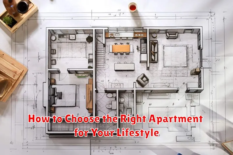 How to Choose the Right Apartment for Your Lifestyle