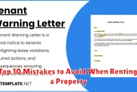 Top 10 Mistakes to Avoid When Renting a Property