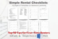 Top 10 Tips for First-Time Renters