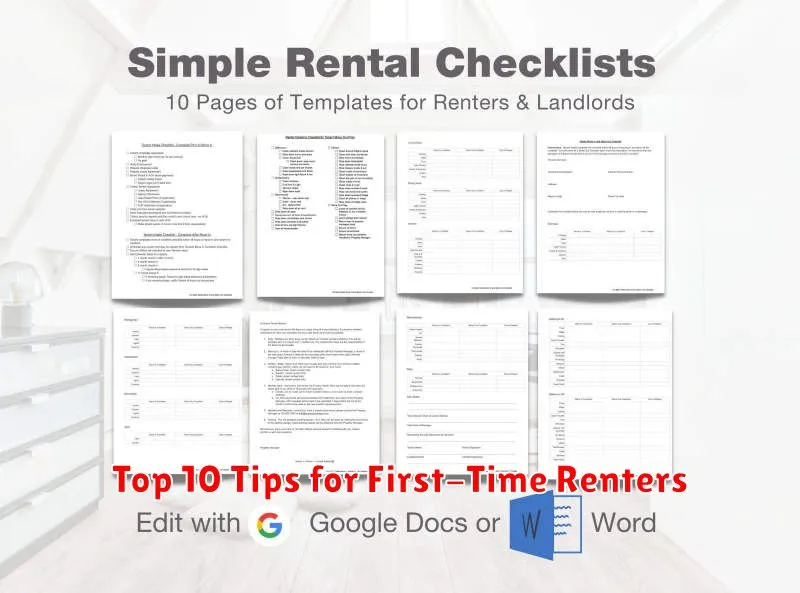 Top 10 Tips for First-Time Renters