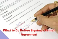 What to Do Before Signing a Rental Agreement