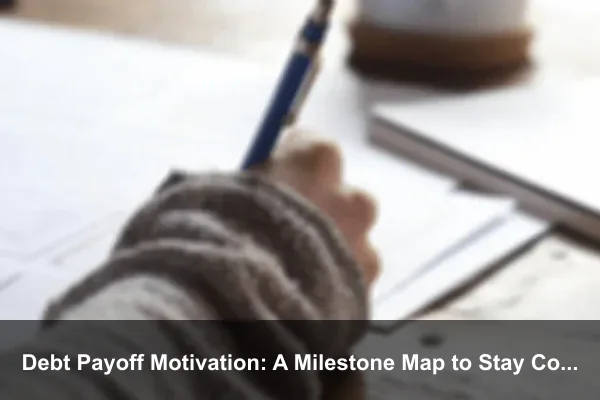 Debt Payoff Motivation: A Milestone Map to Stay Consistent Until You’re Debt-Free